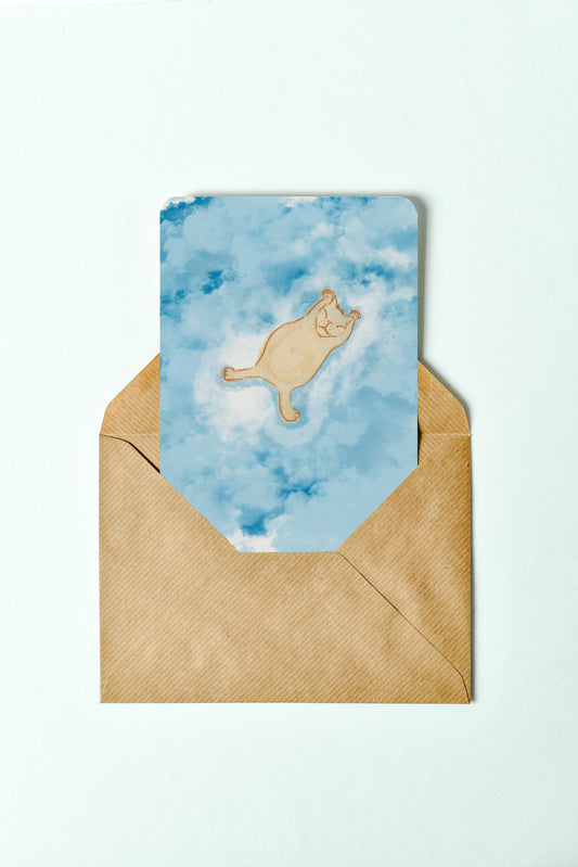 Sleepy Head postcard