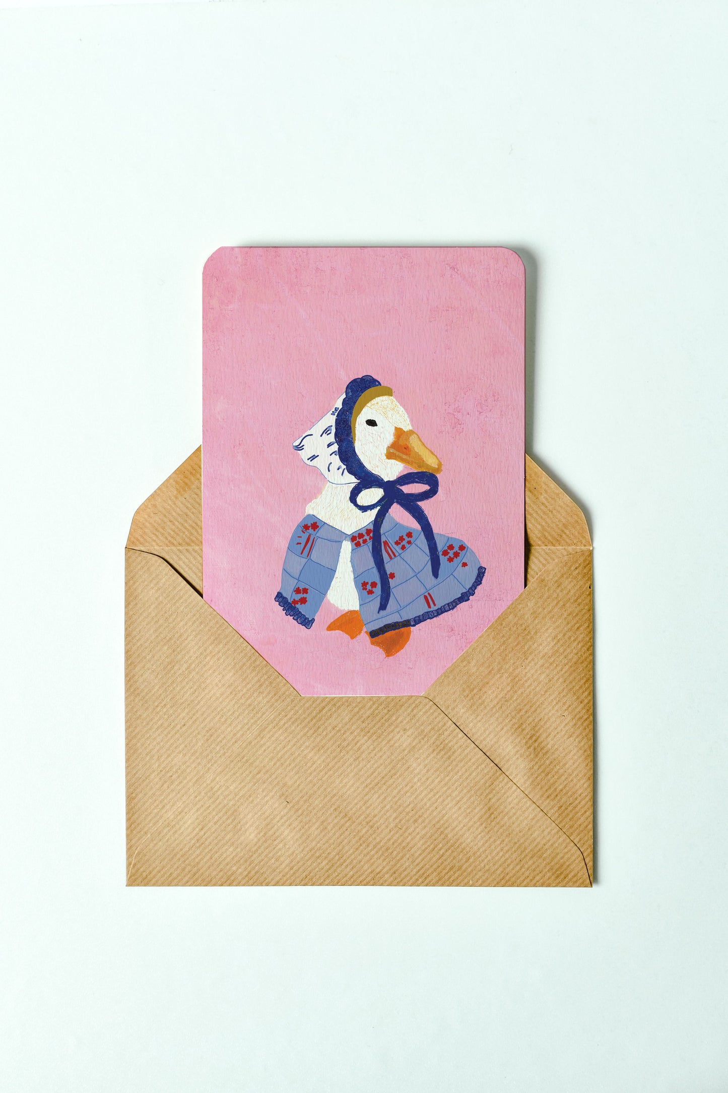 Little babushka Postcard